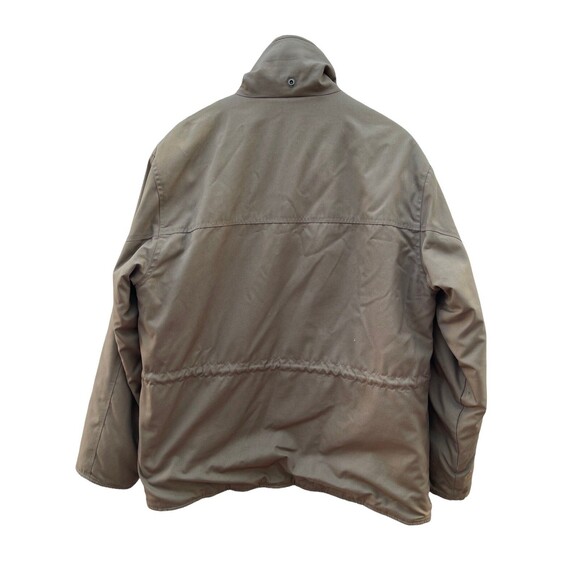London Fog Mens Brown Puffer Winter Anorak Coat Jacket Size 44 R - Picture 2 of 8